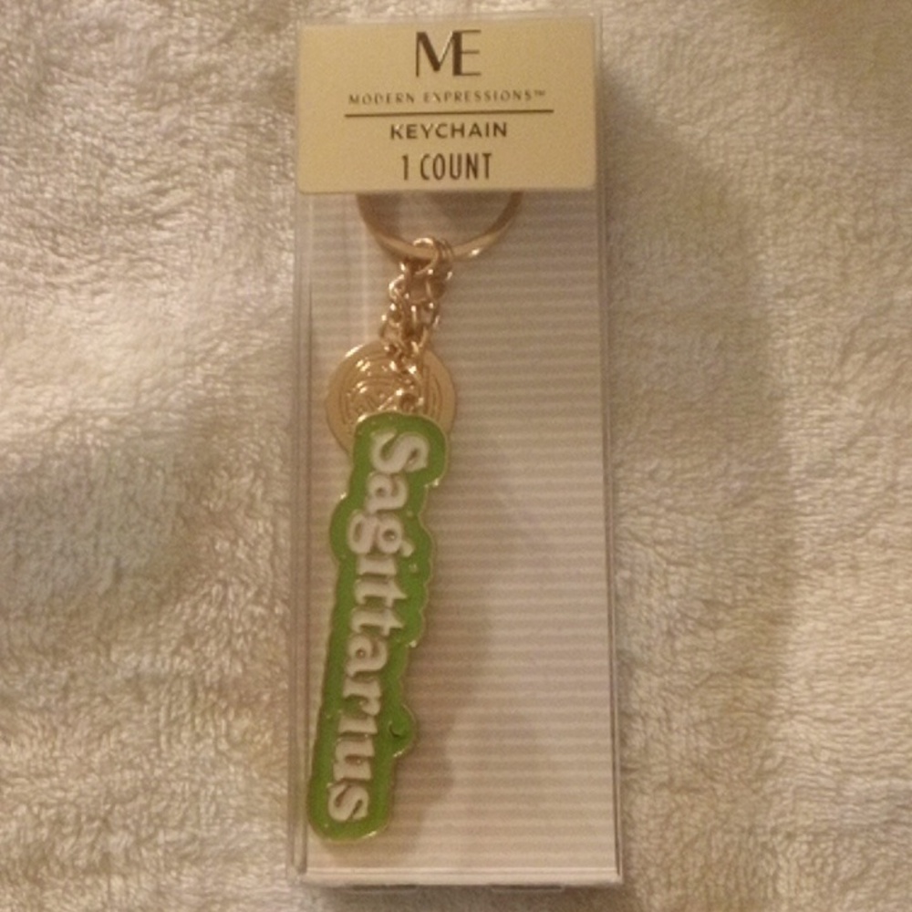 SAGITTARIUS KEY CHAIN! NEW!
